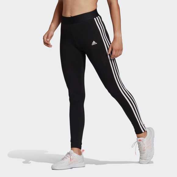 Adidas 3 stripe leggings - Picture 3 of 6